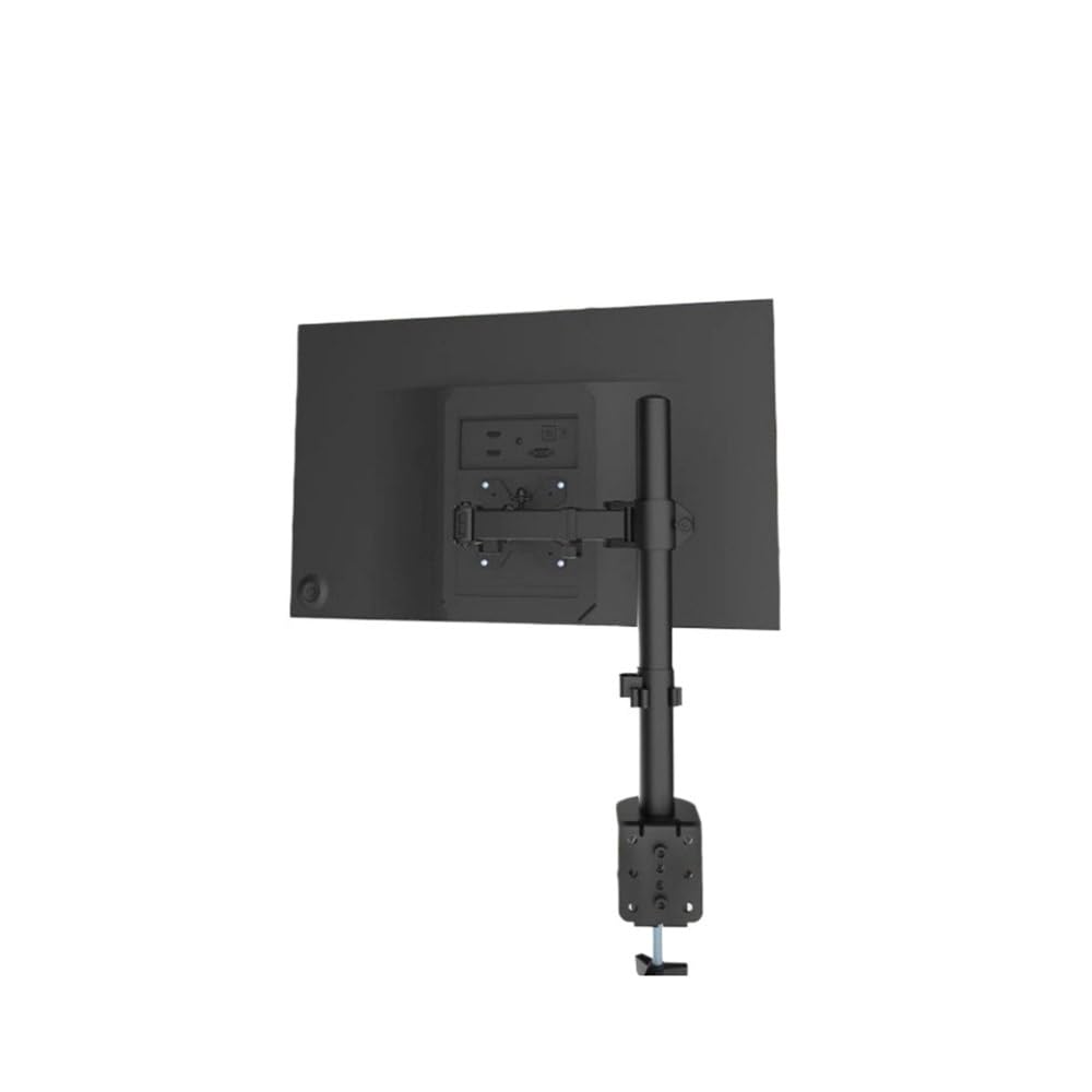 SaryEdge Height - Adjustable Monitor Stand Arm Single LED LCD Monitor Arm Desk Mount Stand Heavy Duty Fully Adjustable Computer Mount for Screen up to 27 inch,