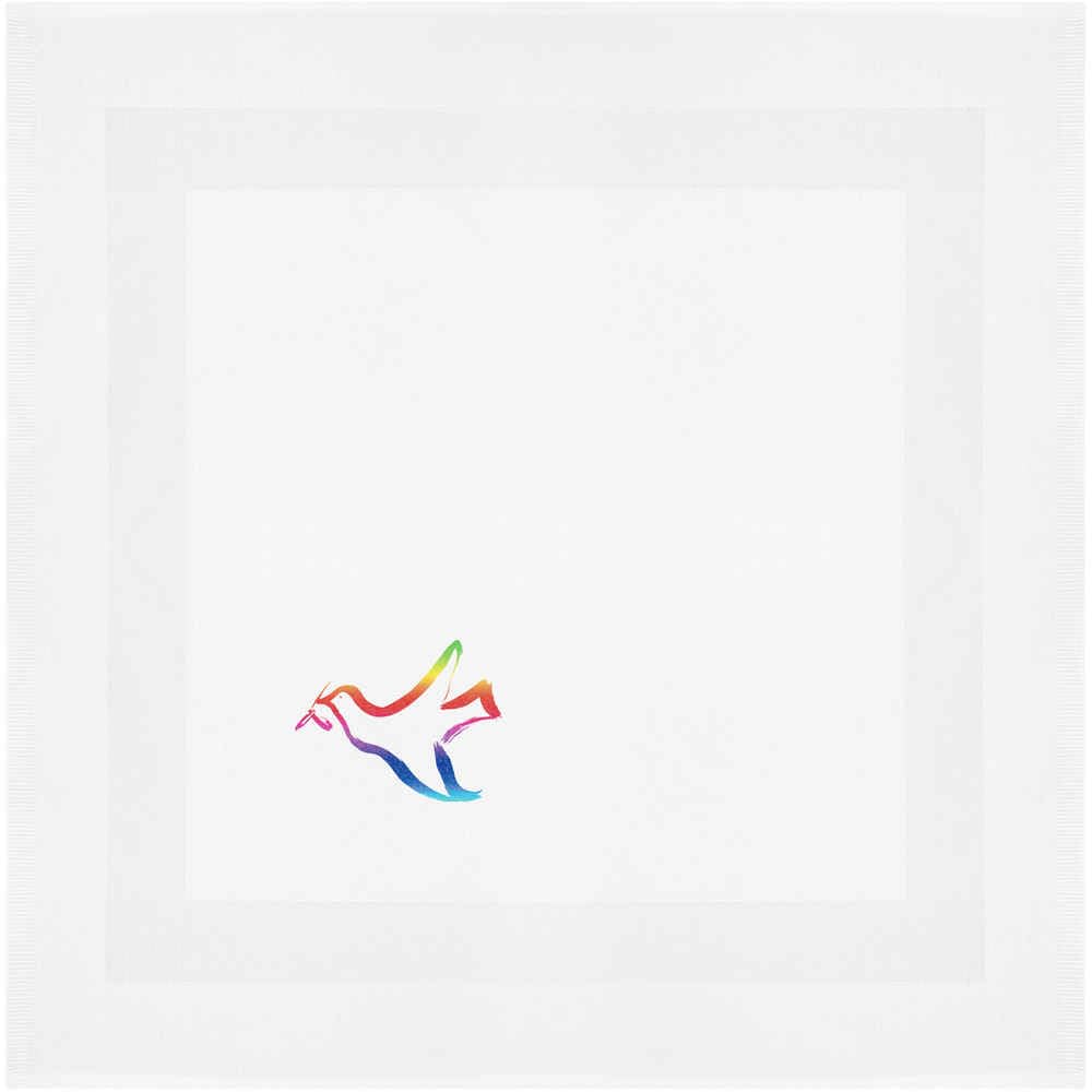 'Colourful Dove' Cotton Napkin/Dinner Cloth (NK00031429)