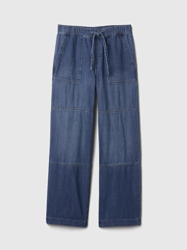 Image of Gap Women's Wide Leg Pull on Utility Pant