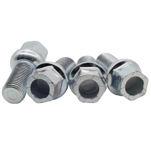 Pernos de rueda esféricos para reparar llantas de coche compatible con VW Fox 6
