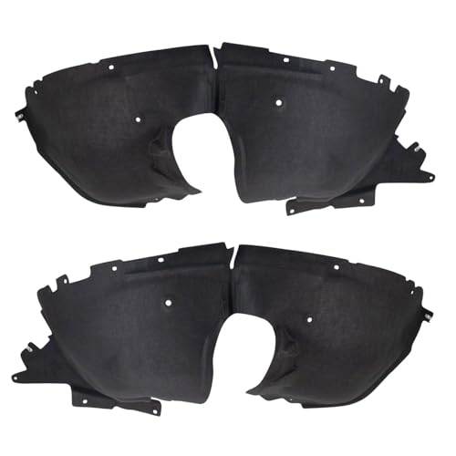 Image of TRQ Inner Fender Liner Set Compatible with 2020-2021 Buick Encore GX GM1248320 GM1249320
