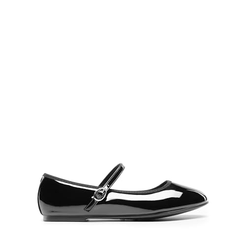 DREAM PAIRS Women's Ballet Flats Mary Jane Shoes, Round Toe Comfortable Dressy Casual Slip-on Work Daily Soft Flat Shoes,Size 6.5,Black-Pat,SDFA2441W - image 4