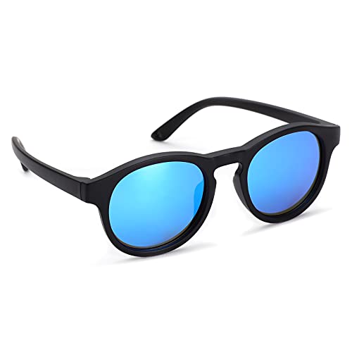 COASION Baby's First Sunglasses with Strap, Round Flexible 400UV Polarized Infant Sunglasses for Ages 0-2 Years3