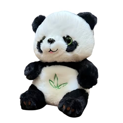 Panda Musical Toy - Peluche con sonido brillante y calmante | Compañero suave para dormir en fiestas como Navidad, Año Nuevo y rutina nocturna de los niños