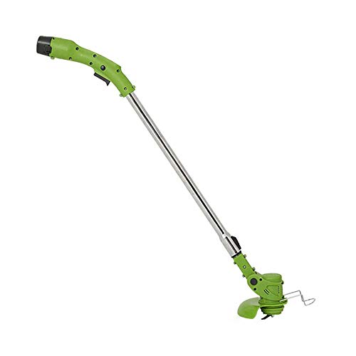 Rasentrimmer/Haushalts-Akku-Unkrautvernichter, 50 Zoll Höhenverstellbarer Elektrischer Freischneider Mit 3000 Mah Großer Batterie ， Rasentrimmer-Kit