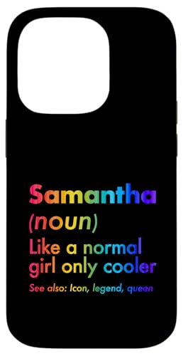 Samantha Like A Normal Girl Only Cooler Queen ���O �X�}�z�P�[�X iPhone 14 Pro �p