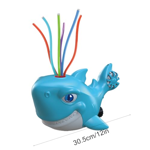 Juego de agua para jardín con rociador infantil y aspersor de césped exterior 5