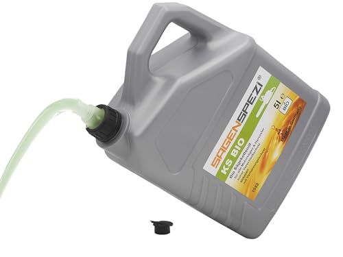 5 litres d'huile de chaîne biologique pour tronçonneuses