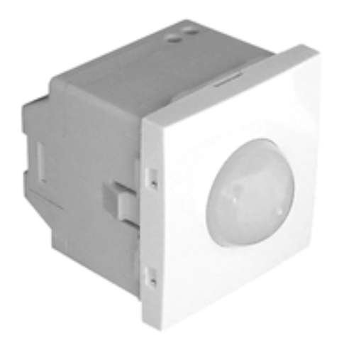 Détecteur de mouvement 400W Efapel Quadro 45 interrupteur encastrable 2 modules q-45