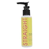 Saluaqui Haarglättungscreme, Glättet Kräuselfreies, Anhaltendes Glätten für Lockiges, Grobes, Geschädigtes Haar, 3,5 Unzen