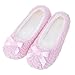 MIXIN Chausson Ballerines vivantes Maison pour Femmes avec Mousse viscoélastique Confortable pour Interor ou Outdoor Rose 40