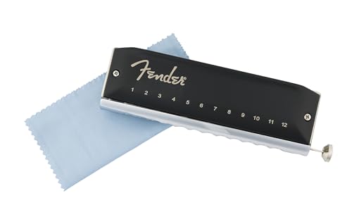 Fender Groove Pro Chromatic Harmonica, Stocking Stuffers, 12-Holes, Key of C - Les Beatles, Paul McCartney, John Lennon, RIngo Starr, George Harrison Fender Groove Pro Chromatic Harmonica, Stocking Stuffers, 12-Holes, Key of C – Image 4