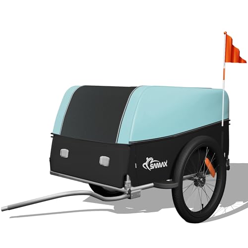 SAMAX Transportanhänger Fahrradanhänger Lastenanhänger Fahrrad Anhänger...