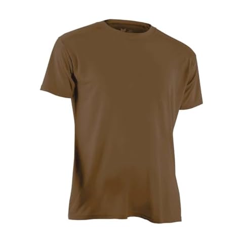 DRIFIRE Flame Resistant Military Ultra-Lightweight Short Sleeve Shirt Coyote Brown, Size: LG Cover