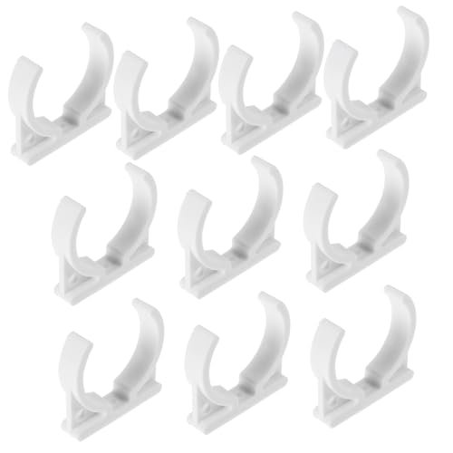 CLISPEED 10個小型水フィルター用パイプクリップ 機能的なチューブ固定具