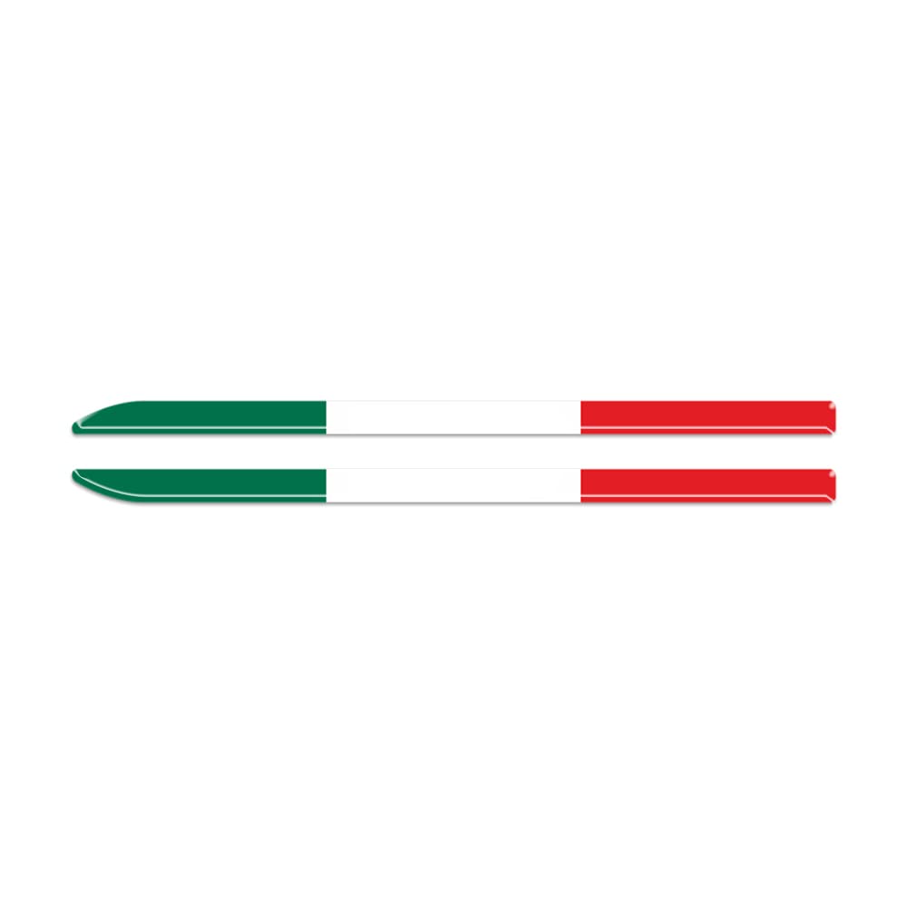 4R Quattroerre.it 10609-e Stripes Adhesive Strips 3D Tricolour Italy for Mirrors