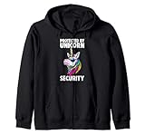 Photo Gallery maglietta di sicurezza protected by unicorn security, per bambine, compleanno e amore felpa con cappuccio Photo Gallery maglietta di sicurezza protected by unicorn security, per bambine, compleanno e amore felpa con cappuccio