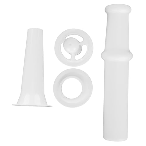 Accesorio para Picadora de Alimentos Embutidora de Salchichas Empujador de Alimentos Universal + Boquilla para Llenado de Salchichas + Kit de Accesorios Kubbe Máquina para Hacer