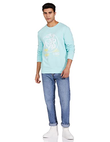 Image of Levi's Cotton Men Crew Neck Sweatshirt