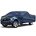 KAKIT 6 Layers Truck Cover - Windproof Waterproof All Weather, for Summer Outdoor, UV Protection, Universal Fit Car Covers for Truck Pickup, Windproof Ribbon & Anti-Theft Lock, Fits up to 242"