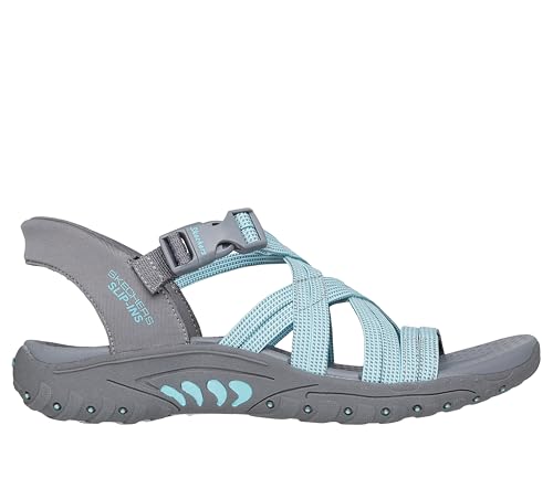 Skechers Women's Reggae-Morning Light Slide Sandal4