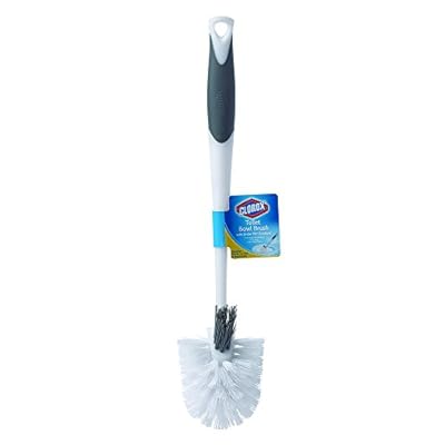 Clorox Toilet Bowl Brush With Under Rim Scrubber