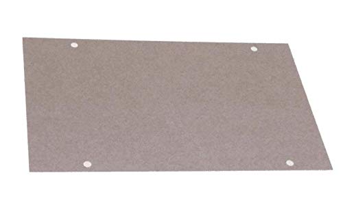 Plaque mica guide ondes 185x120 mm réparation micro ondes Whirlpool