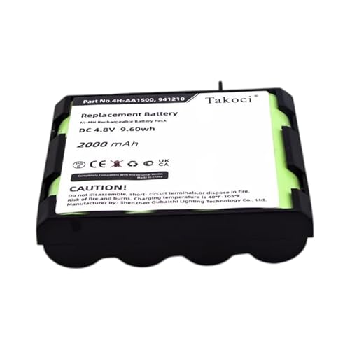 Batería compatible con Phyiso, Rehab, Theta 4.8V/2000mAh miniatura 2