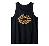 Photo Gallery cool labbra kiss me stampa leopardo canotta Photo Gallery cool labbra kiss me stampa leopardo canotta