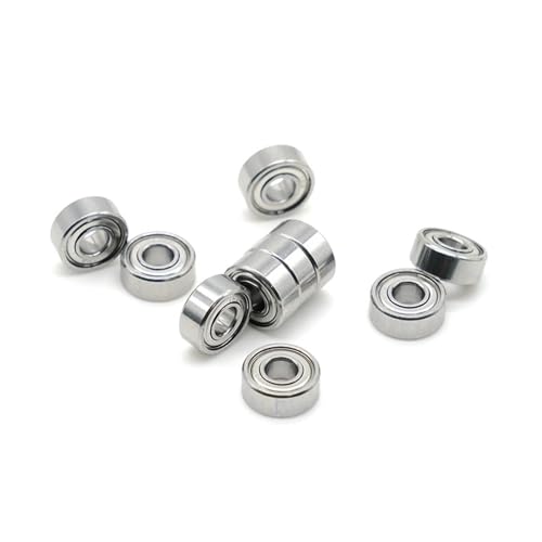 Roulement rigide à billes miniature MR52 ZZ ABEC-5, l'ingénierie de précision en 2 x 5 x 2,5 mm