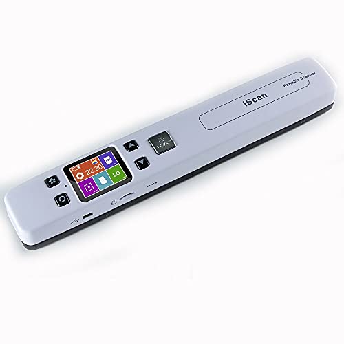 Portátil de alta velocidad Handheld Scanner A4 Escáner Tamaño Documento 1050 DPI