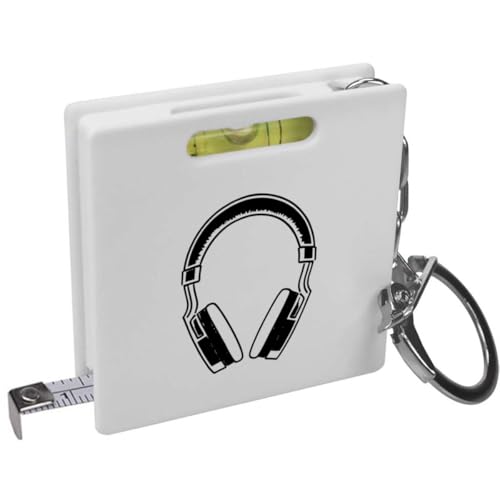 Azeeda 'Wireless Gaming Headset' Keyring Tape Measure/Spirit Level Tool (KM00034439)