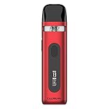 Angetrieben wird das Uwell Caliburn X Kit durch einen festverbaute 850mAh starken Akku, der eine Ausgangsleistung von bis zu 15W ermöglicht. Die Besonderheit im Gegensatz zu den anderen Geräten der beliebten Caliburn Serie von Uwell ist das auf der Frontseite angebrachte Display. Dieses bietet dem Nutzer einen kontinuierlichen Überblick aller relevanten Informationen wie Akkustand, eingestellter Leistung und vieles mehr.