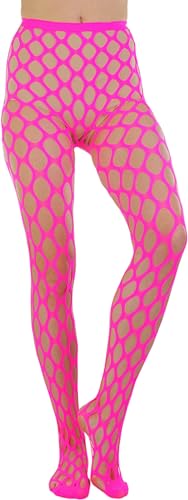 Image of ToBeInStyle Women's Large Mesh Fishnet Patterned Pantyhose Tights