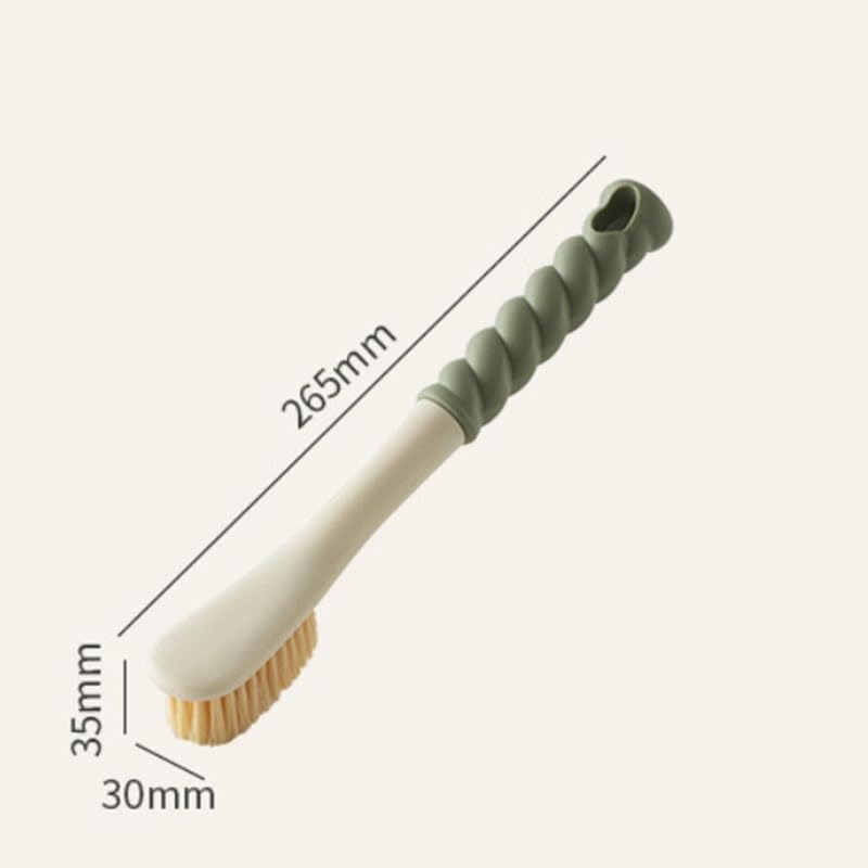 Long Handled Soft Bristled Shoe Brush that Doesn't Damage Shoes is A Multi Functional Household Cleaning Tool