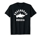 Krasnodar Rusia Recuerdos Vintage Camiseta