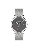 - Farbe des Gehäuses: Silber Junghans Funk-Armbanduhr Form Mega 058/4933.44
