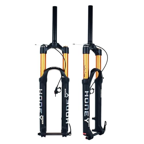 �G�A�t�H�[�N 27.5�C���` 29�C���` �o�C�N�T�X�y���V�����t�H�[�N MTB 1-1 / 8 "�X�g���[�g�X�e�A���[ 140mm�g���x�� 15x100mm�A�N�X�� �����[�g���b�N�A�E�g ���]�ԃt�H�[�N ��������(Black,27.5in)