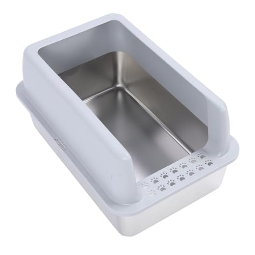Arenero para gato Zerodis XL grande cerrado con patas miniatura 4