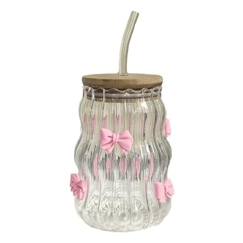 Tasses en Verre BestAlice avec Couvercles Cover
