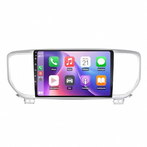 Stereo Pantalla para Kia Sportage 4 2019-2021 Android 15 9 Pulgadas Car Navegación con Ahd Controles en El Volante para, 8 Core 6G+128G