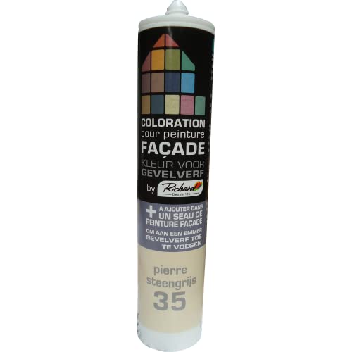 Colorant PIERRE 35 pour peinture façade acrylique"by Richard". 300ml Cover