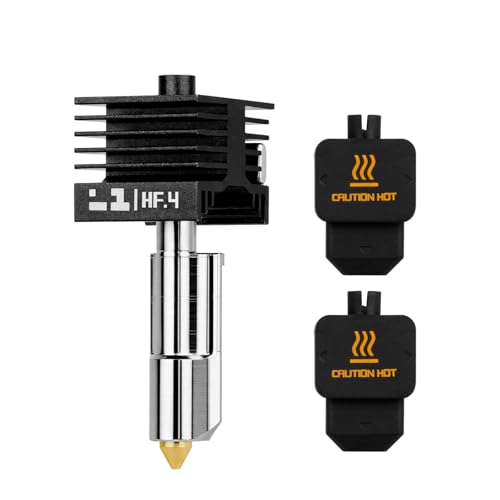 Bamboo H2D/H2S/P2S h2d high Flow Hotend 0.4MM Hardened Steel Nozzle,High Speed ​​Precision and Direct Replacement Extrud