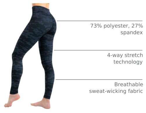 CompressionZ Women's Compression Leggings, High Waisted Soft Stretchy Pants