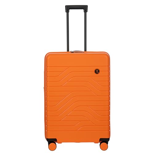 Valise à roulettes extensible Bric's B|Y Ulisse grand format rigide orange pour soute