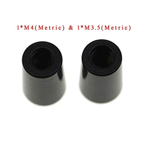 KAISH M3.5&M4 Black Metal LP Guitar 3 Way Toggle Switch Tip Pickup Switch Knob for Epiphone Les Paul, 1x M3.5 & 1x M4 - Image 2