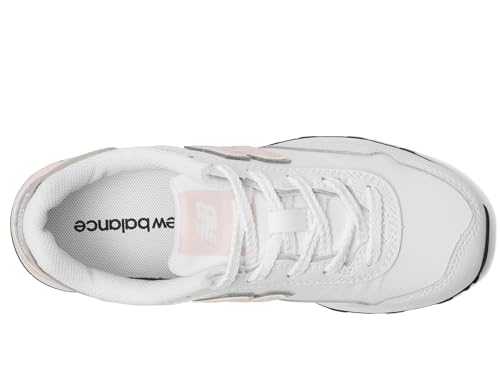 New Balance 515 V1 Lace-up Sneaker, White, 11.5 Wide US Unisex Little_Kid2