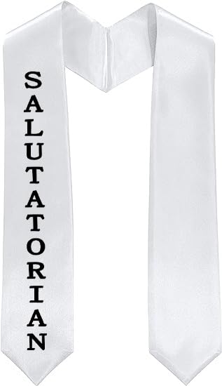 MyGradDay Unisex Plain Graduation Honor Stole for Adult 60’’ Long.