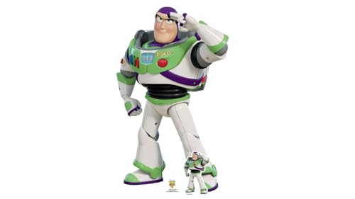 centro de mesa personaje con sticker 10piezas 20cm (Buzz Lightyear)