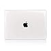 RUBAN Case for MacBook Pro 15 inch 2019 2018 2017 2016 Release A1990/A1707 with Touch Bar, Plastic Hard Shell Cover, Crystal Clear